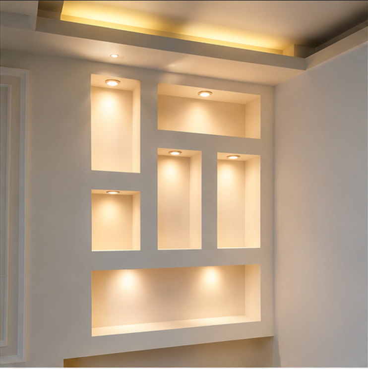 Wandgestaltung